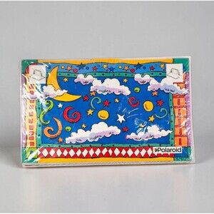 Polaroid Phototaxa Y2K Photo Mailer Display NOS Sealed Stars Moon 2000 Retro